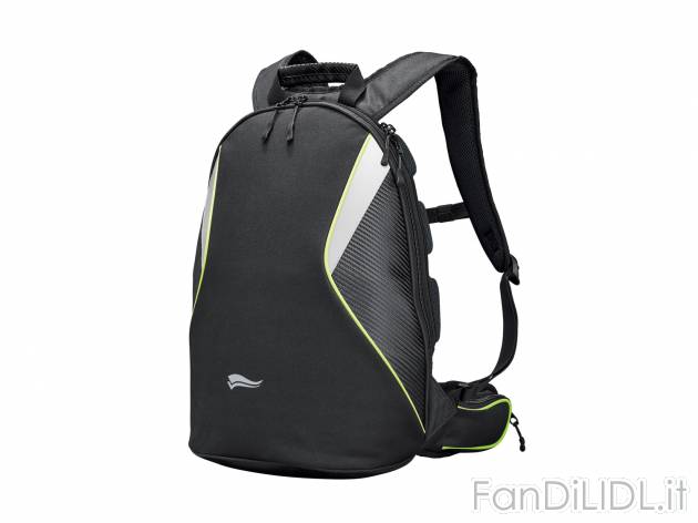 Zaino o borsa da moto Crivit, prezzo 29.99 &#8364; 
- Protezione antipioggia ...