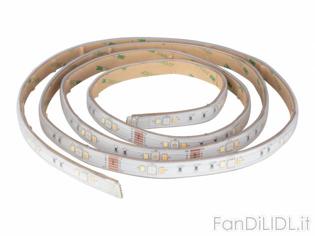 Striscia luminosa SMART colorata Livarno Lux, prezzo 24.99 € 
2 m 
- Luminosità, ...