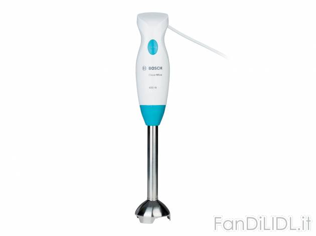 Frullatore ad immersione Bosch, prezzo 29.99 &#8364;  
-  400 W
Caratteristiche
