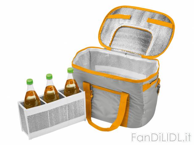 Borsa termica Crivit, prezzo 9.99 &#8364; 
1 o 2 pezzi 
- Organizer per bottiglie ...