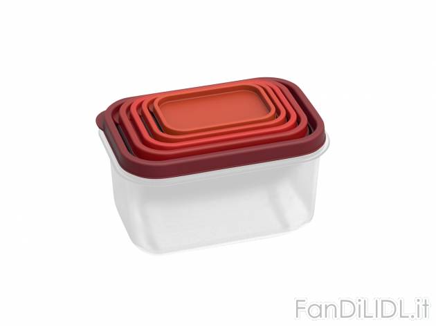 Contenitori salvafreschezza Ernesto, prezzo 4.99 &#8364; 
5 pezzi 
- Adatti ...