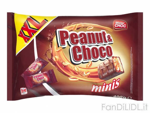 Mini barrette , prezzo 1,99 &#8364; per 400 g GRATIS, 1 kg = 4,98 EUR. 
- Golose ...