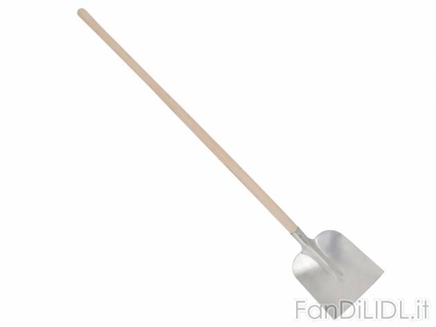 Vanga, forca o pala Parkside, prezzo 14.99 € 
- In acciaio con manico in legno ...