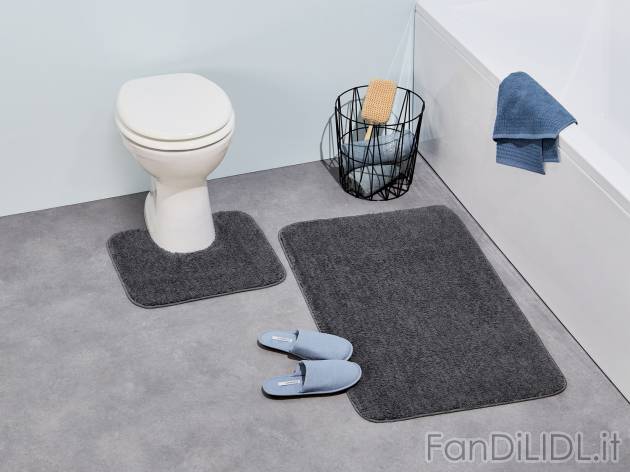 Coordinato per bagno Miomare, prezzo 8.99 &#8364; 
2 pezzi 
- Tappeto: 60 x ...