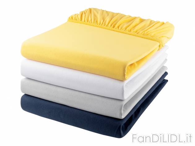 Lenzuolo con angoli Meradiso, prezzo 9.99 &#8364; 
Matrimoniale 
- Puro cotone ...