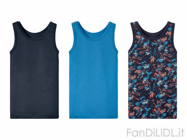 Canotta da bambino Pepperts, prezzo 5.99 &#8364; 
3 pezzi - Misure: 6-16 anni ...