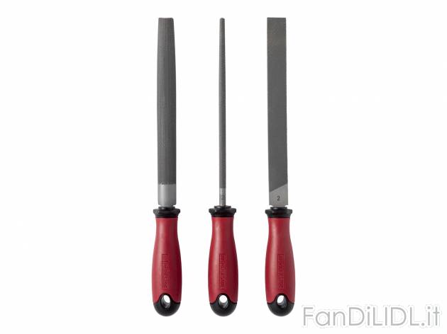 Set lime e raspe Parkside, prezzo 7.99 €  
3 pezzi
Caratteristiche

- VPA GS