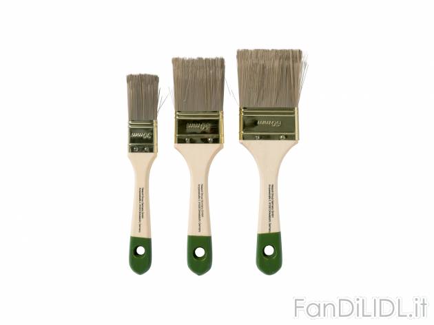 Set pennelli Parkside, prezzo 2.99 €  
3 pezzi
Caratteristiche
