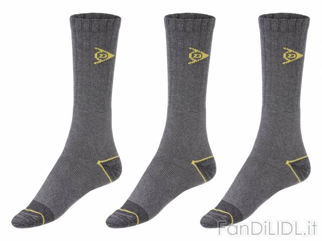 Calze da lavoro per uomo Dunlop, prezzo 4.99 € 
3 paia - Misure: 39-50
Taglie ...
