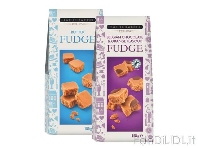 Fudge , prezzo 1.79 EUR 
Fudge Nuovo! 
- Caramelle morbide al burro salato o con ...