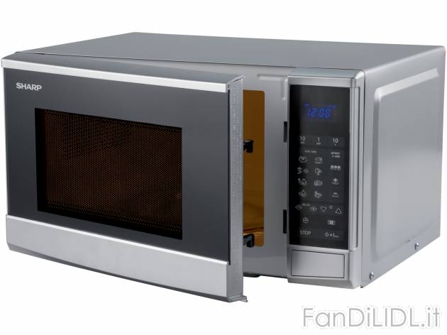 Microonde Sharp, prezzo 69.00 &#8364; 
- Argento
- Capacit&agrave; 20L
- ...