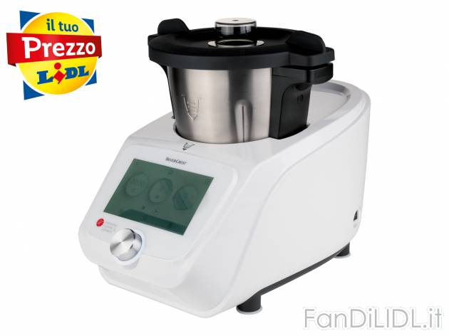 Robot da cucina multifunzione Monsieur Cuisine Connect Silvercrest, prezzo 349.00 ...
