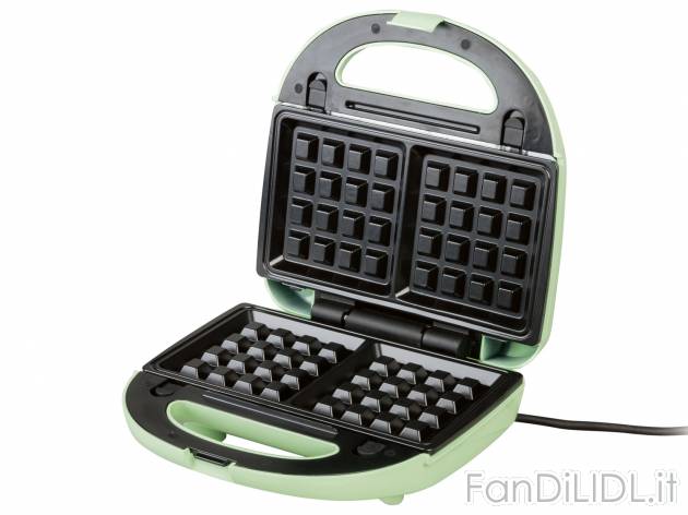 Piastra per waffel Silvercrest Kitchen Tools, prezzo 19.99 &#8364; 
- Con 3 ...