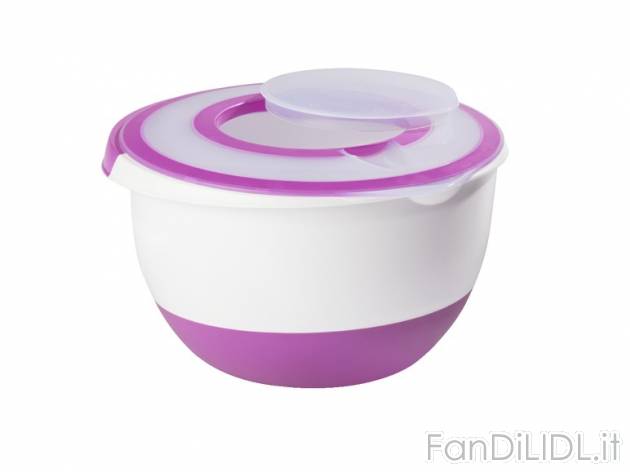 Ciotola per impastare con coperchio, 5 litri Ernesto, prezzo 4,99 &#8364; per ...