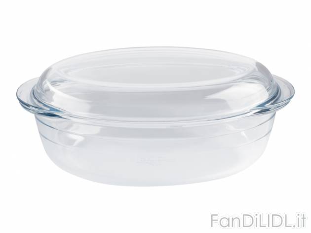 Pirofila o casseruola in vetro con coperchio O-cuisine, prezzo 5.99 &#8364; ...