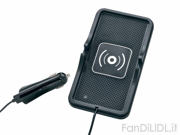 Caricabatterie a induzione da auto per smartphone Silvercrest, prezzo 22.99 € ...