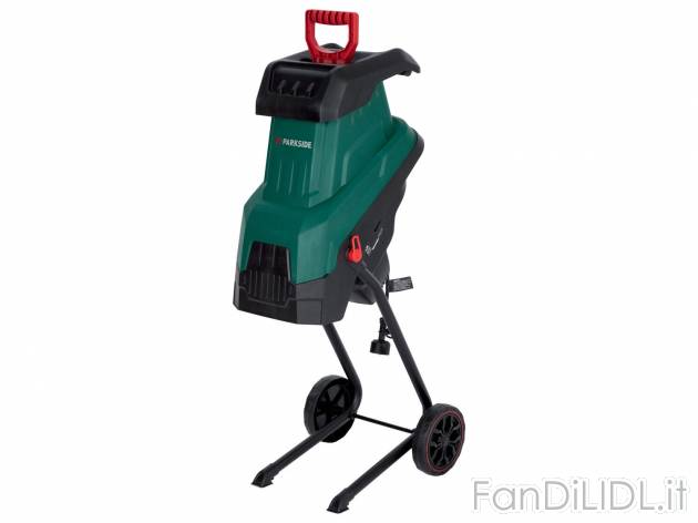 Biotrituratore Parkside, prezzo 89.00 &#8364; 
Turbo Motor Power: 2400 W 
- ...