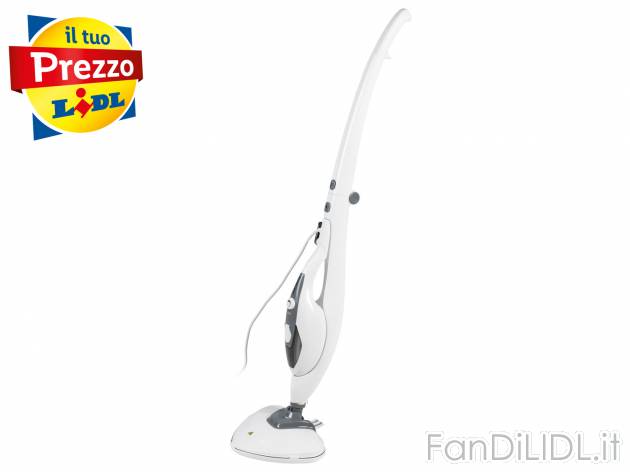 Scopa a vapore e pulitore manuale 2 in 1 Silvercrest, prezzo 39.99 € 
- Forza ...