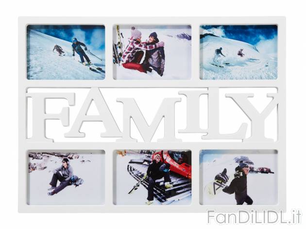 Cornice portafoto , prezzo 5.99 &#8364; per Alla confezione 
- Per 6 fotografie ...