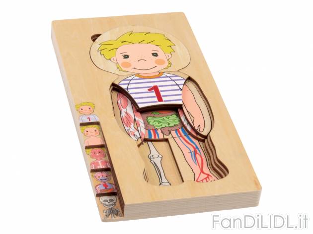 Gioco puzzle in legno Playtive Junior, prezzo 4.99 &#8364; 
- Et&agrave; ...