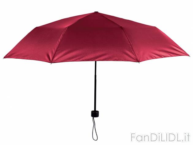Ombrello pieghevole Top-move-var, prezzo 4.99 € 
- Telo prodotto da 100% materiale ...