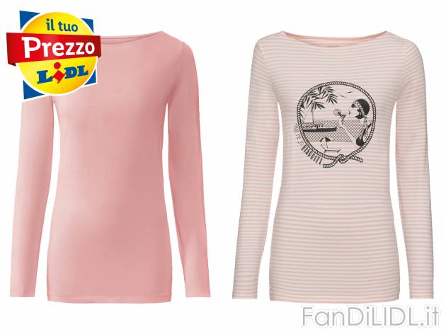 Maglia da donna Esmara, prezzo 6.99 &#8364; 
2 pezzi - Misure: S-L 
- Prodotta ...