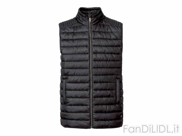 Gilet imbottito da uomo Livergy, prezzo 11.99 &#8364; 
Misure: S-XL 
- Con impregnante ...