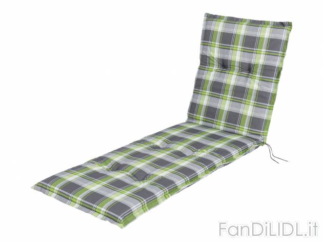 Cuscino per lettino sdraio Florabest, prezzo 19.99 &#8364; 
190 x 60 cm 
- Prodotto ...
