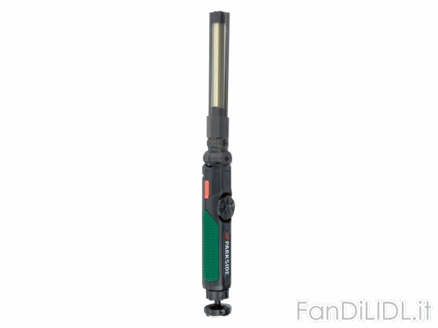 Lampada LED da lavoro Parkside, prezzo 11.99 € 
- Ricaricabile
- Cavo USB da ...