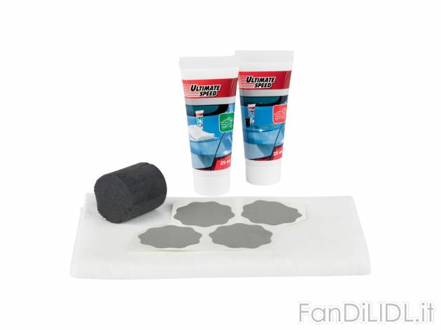 Kit rimozione graffi Ultimate Speed, prezzo 5.99 € 
- Per tutte le vernici, anche ...