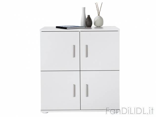 Mobile a 4 ante Livarno Lux, prezzo 39,99 &#8364; per Alla confezione 
- Strato ...