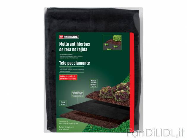 Telo pacciamante o da giardino Parkside, prezzo 2.99 &#8364; 
- Ritagliabile ...