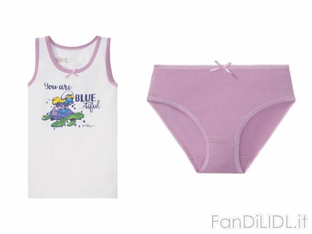 Coordinato intimo da bambina Gots_2, prezzo 3.99 &#8364; 
Misure: 2-8 anni
Taglie ...