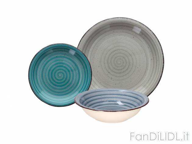 Servizio piatti Tognana, prezzo 37.99 &#8364; 
18 pezzi 
- 6 piatti piani
- ...