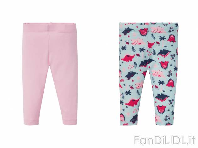 Leggings da neonata Lupilu Pure Collection, prezzo 3.99 &#8364; 
2 pezzi - Misure: ...