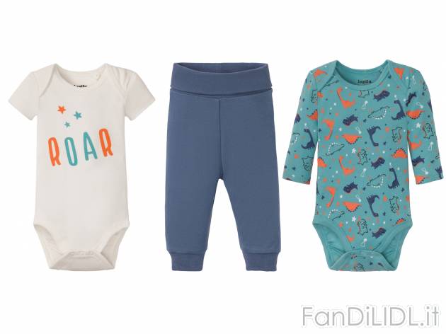 Coordinato per neonato Lupilu Pure Collection, prezzo 7.99 &#8364; 
3 pezzi ...