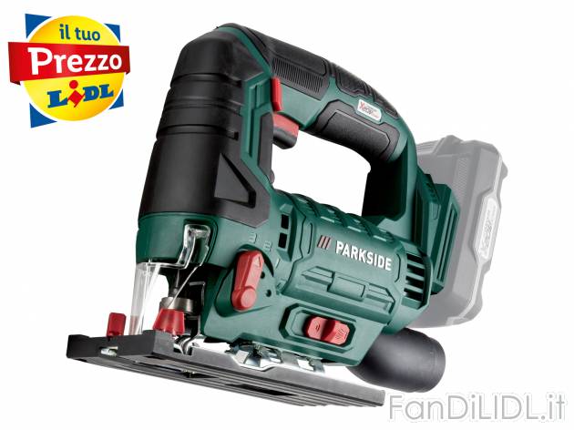 Seghetto a pendolo ricaricabile Parkside, X20VTeam, prezzo 29.99 € 
Parkside ...