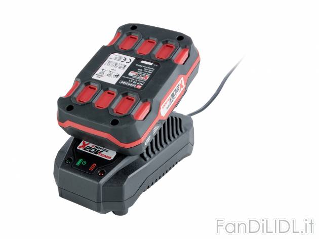 Batteria 2 Ah con caricabatterie Parkside, X20VTeam, prezzo 19.99 € 
Parkside ...