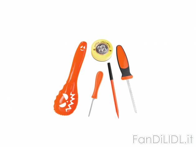 Set utensili per intagliare zucche di Halloween , prezzo 7.99 &#8364; per Al ...