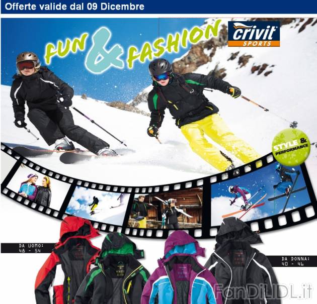 Abbigliamento da sci