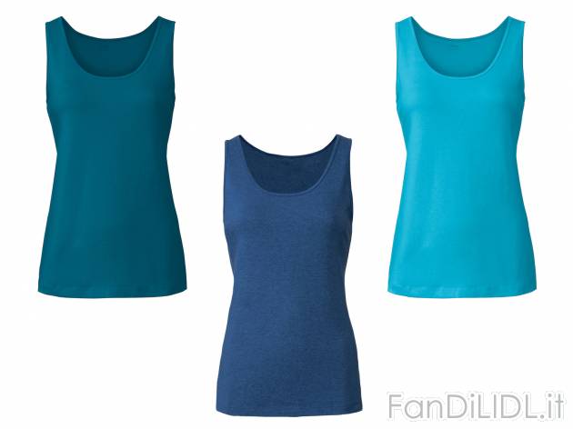 Canotta da donna Esmara Lingerie, prezzo 8.99 &#8364; 
3 pezzi - Misure: S-L
Taglie ...