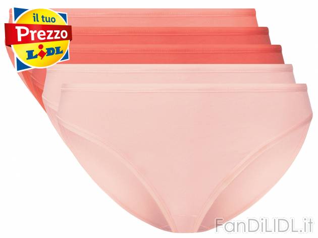 Minislip da donna Esmara Lingerie, prezzo 6.99 &#8364; 
5 pezzi - Misure: S-L
Taglie ...