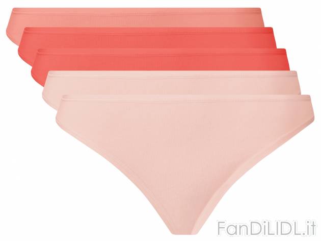 Perizoma da donna Esmara Lingerie, prezzo 5.99 &#8364; 
5 pezzi - Misure: S-L
Taglie ...