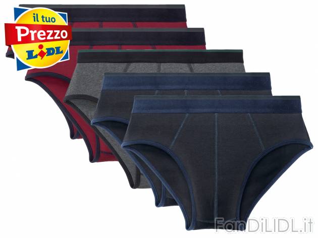 Slip da uomo Livergy, prezzo 6.99 &#8364; 
5 pezzi - Misure: M-XL
Taglie disponibili

Caratteristiche

- ...
