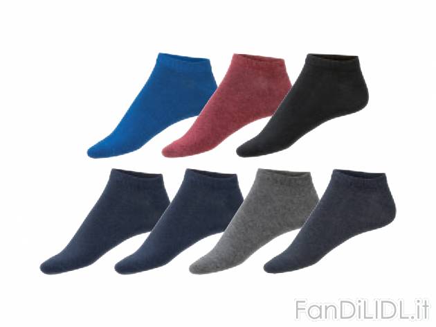 Calzini da uomo Livergy, prezzo 3.99 &#8364; 
7 paia - Misure: 39-46
Taglie ...