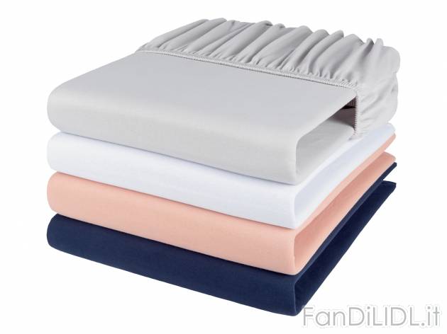 Lenzuolo con angoli singolo Meradiso, prezzo 5.99 &#8364; 
- Puro cotone
- Produzione ...
