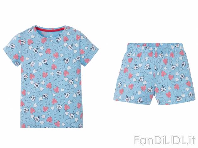 Pigiama corto o camicia da notte da bambina Lupilu, prezzo 3.99 &#8364; 
Misure: ...