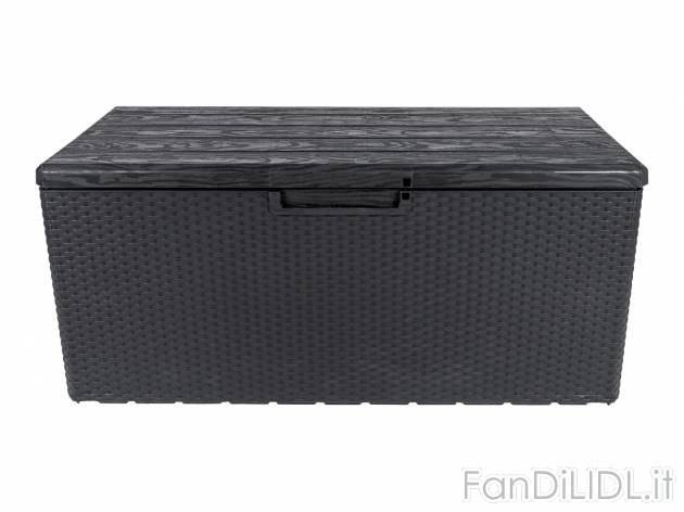 Box da giardino Florabest, prezzo 55.00 &#8364; 
340 L 
- 4 rotelle e 2 maniglie
- ...