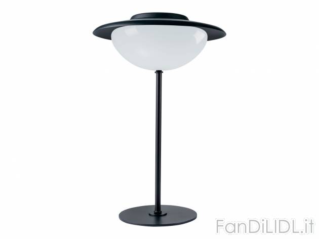 Lampada LED 3 in 1 Livarno Lux, prezzo 19.99 &#8364; 
- Da tavolo con base inclusa, ...