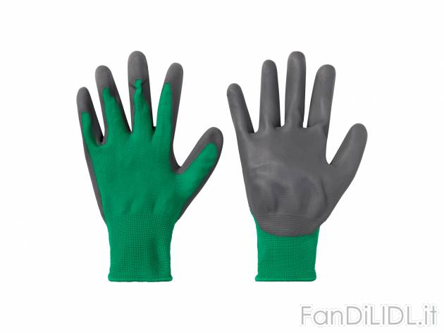 Guanti da giardinaggio Parkside, prezzo 2.99 &#8364; 
- Con rivestimento idrorepellente
- ...